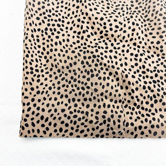 J. Crew No. 2 Leopard Print Skirt Animal Pattern Size 10 - Picture 5 of 6